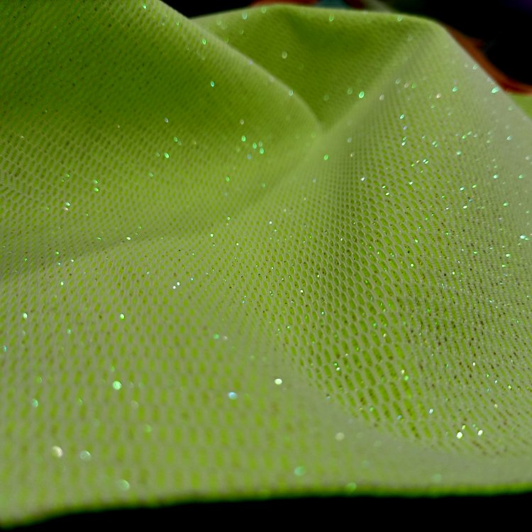 SHINNY MESH FABRIC