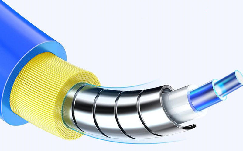 Armoured cable structure Armoured cable structure