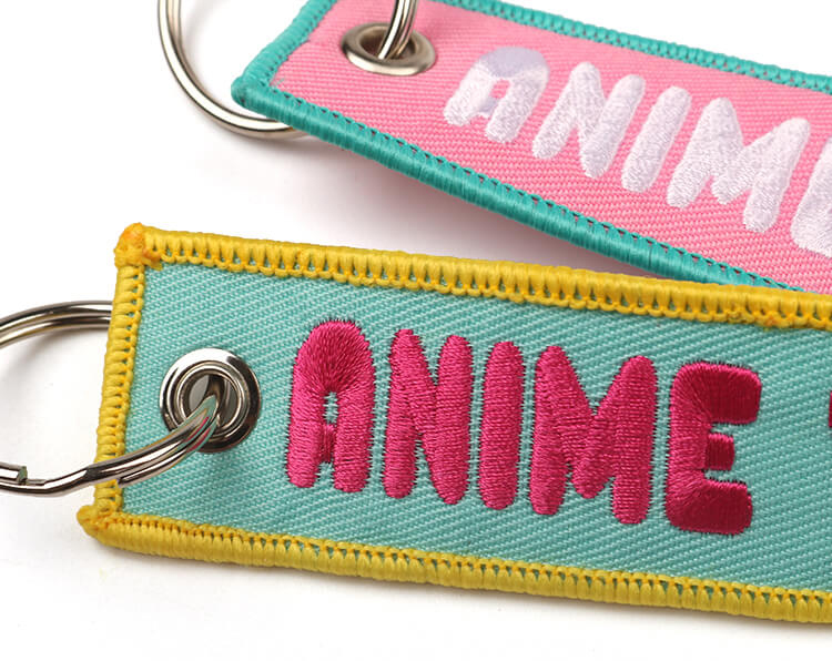 Customized Embroidery Key Tags Customized Embroidery Key Tags