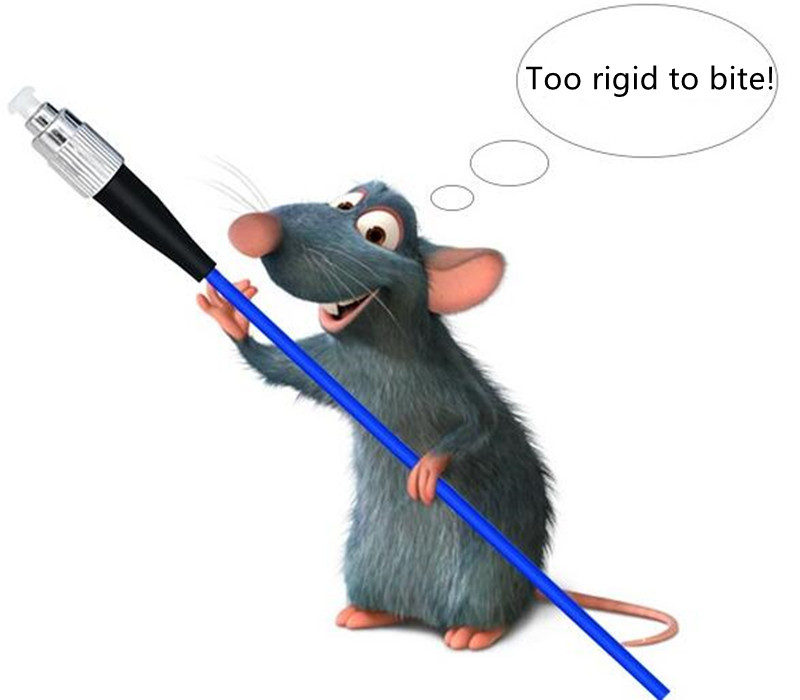 Rigidity of the armoured cable Rigidity of the armoured cable