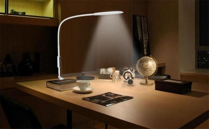 fixed LED desk lamp