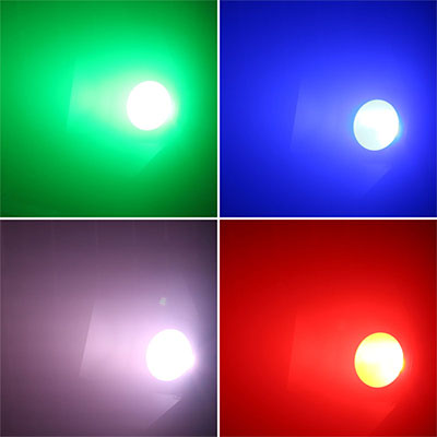 Lighting Effect for 1x200W COB LED RGBWA Par Light Lighting Effect for 1x200W COB LED RGBWA Par Light