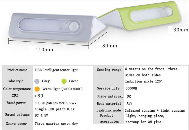 smart induction LED desk table lamp