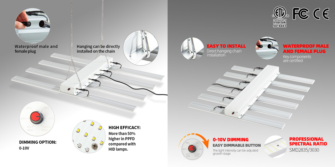 wifi control growing light