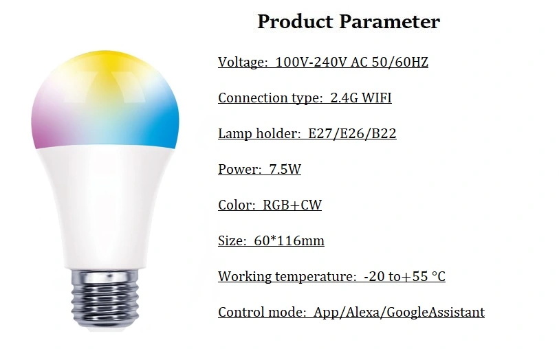 wifi smart led light bulbs