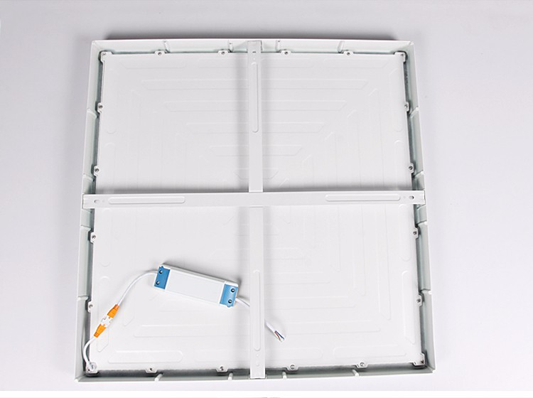 Surface square panel light back view Surface square panel light back view