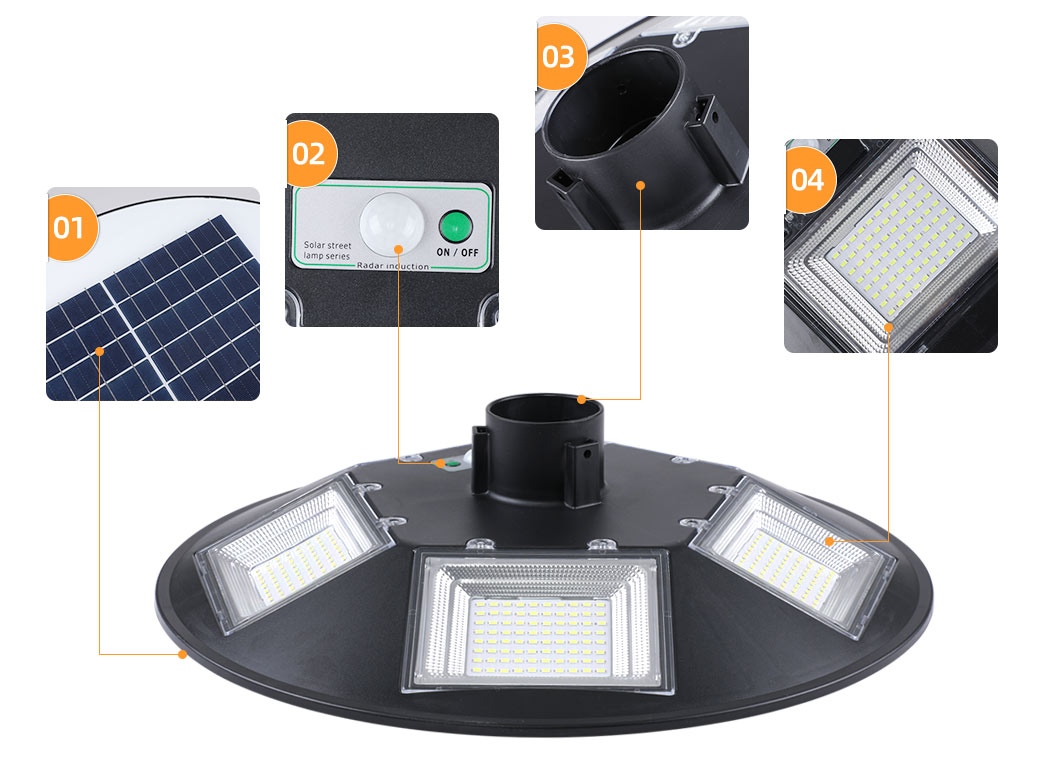 Use case of solar lamp
