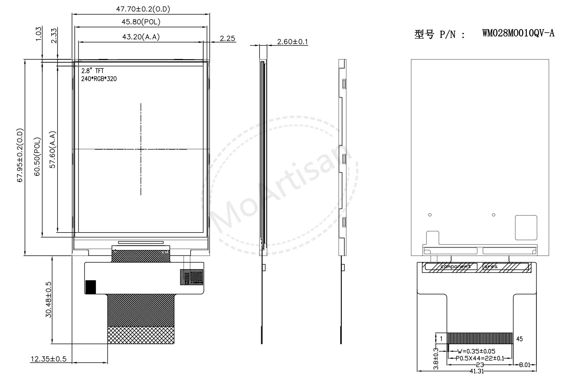 WM028MO010WQ-A Drawings