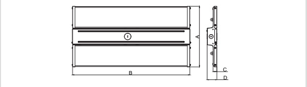 the dimension of linear high bay the dimension of linear high bay