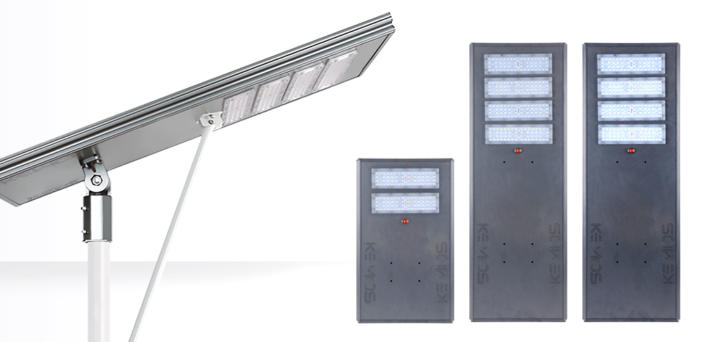 B All in one Solar street light