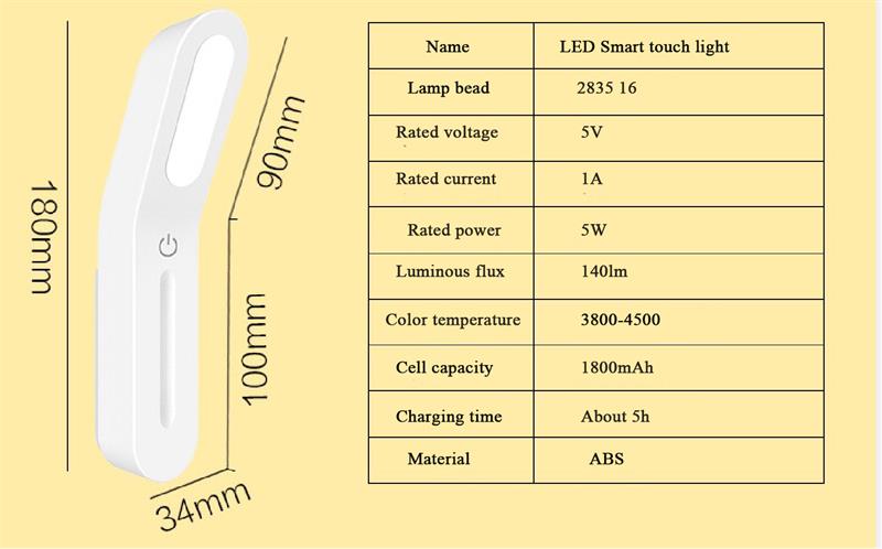 intelligent LED desk table wall lamp