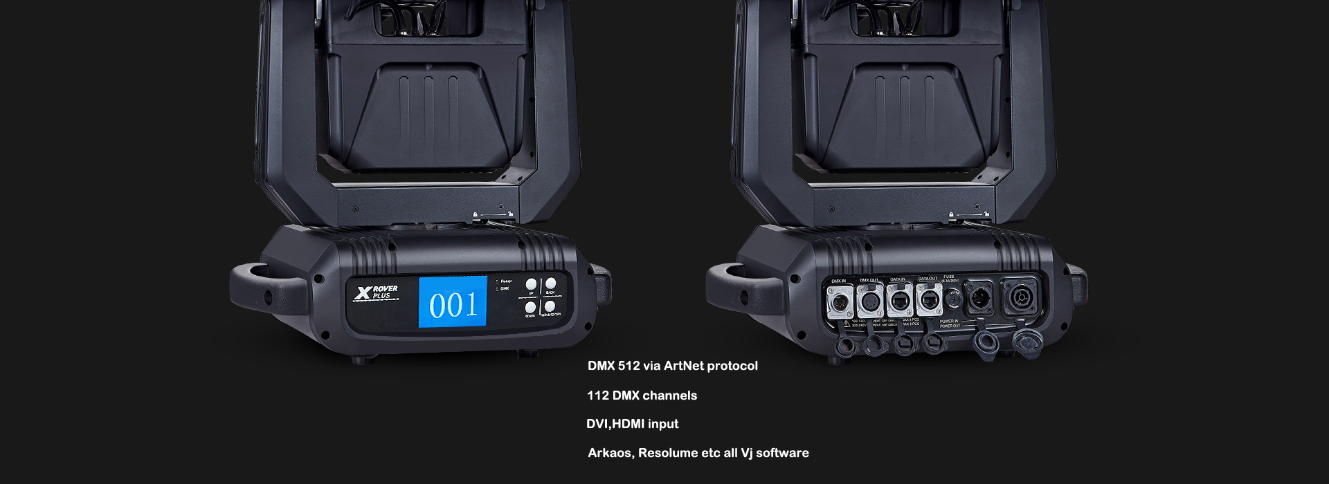 moving head led panel