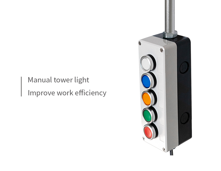 siganl light with switch button