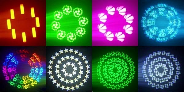 Gobo Effect for LED Sharpy Moving Head Light Gobo Effect for LED Sharpy Moving Head Light