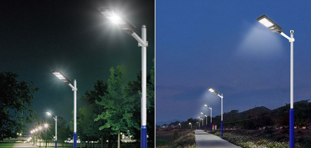 Application effect of solar lamp