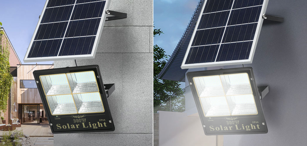 Application effect of solar lamp