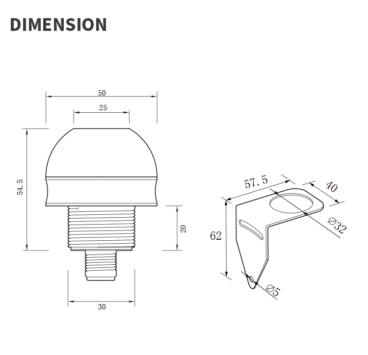 mini led signal light 