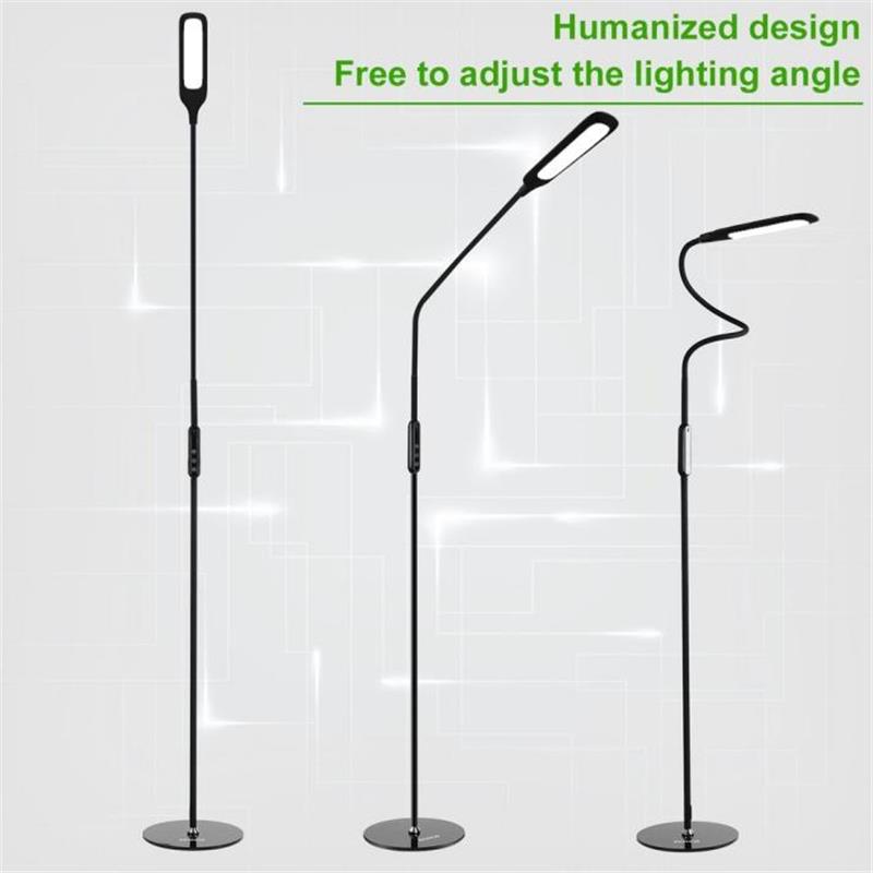 Rechargeable remote control LED floor lamp