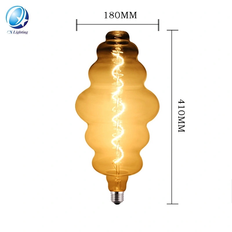 Color edison filament led lamp