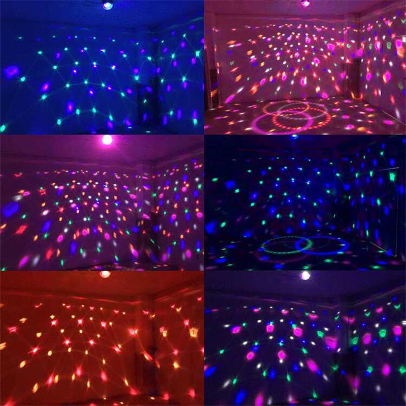 LED stage sun lotus self-propelled rotation lamp 3W LED stage sun lotus self-propelled rotation lamp 3W