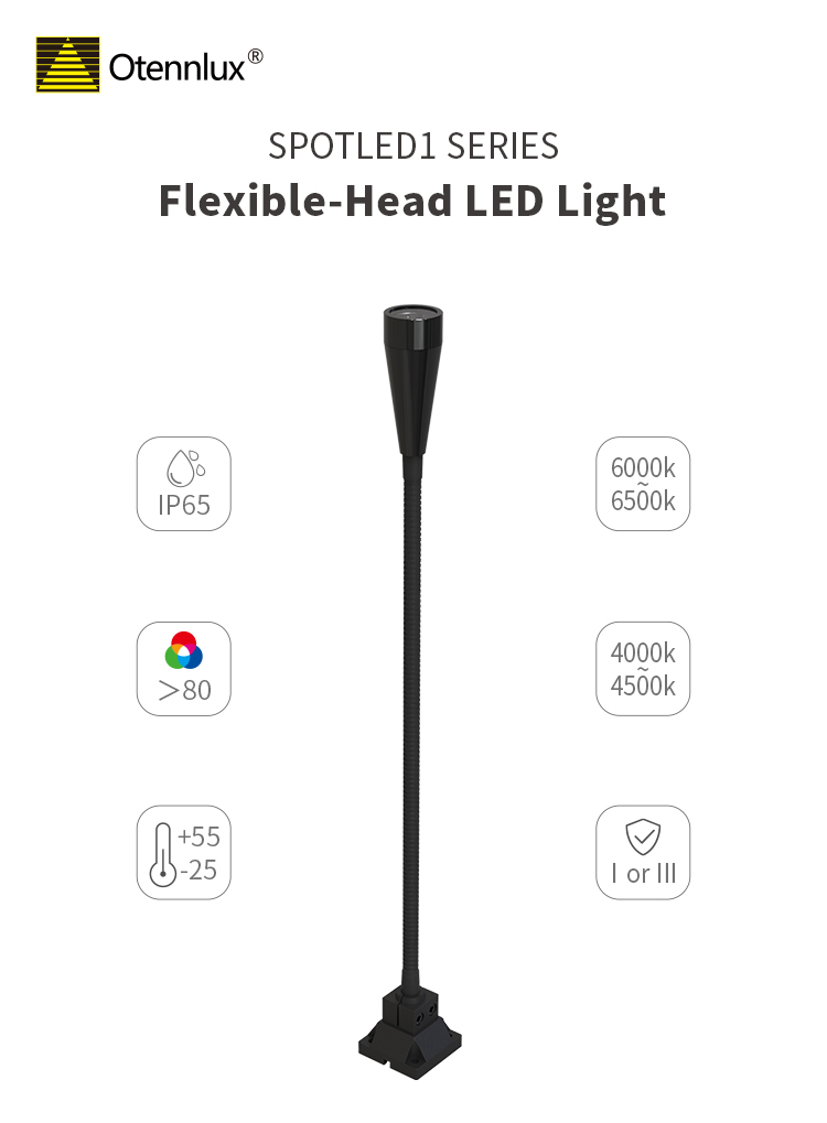 flexible neck led spot light 