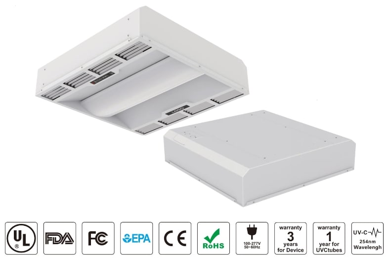 135W Germ killer troffer toilet light 135W Germ killer troffer toilet light
