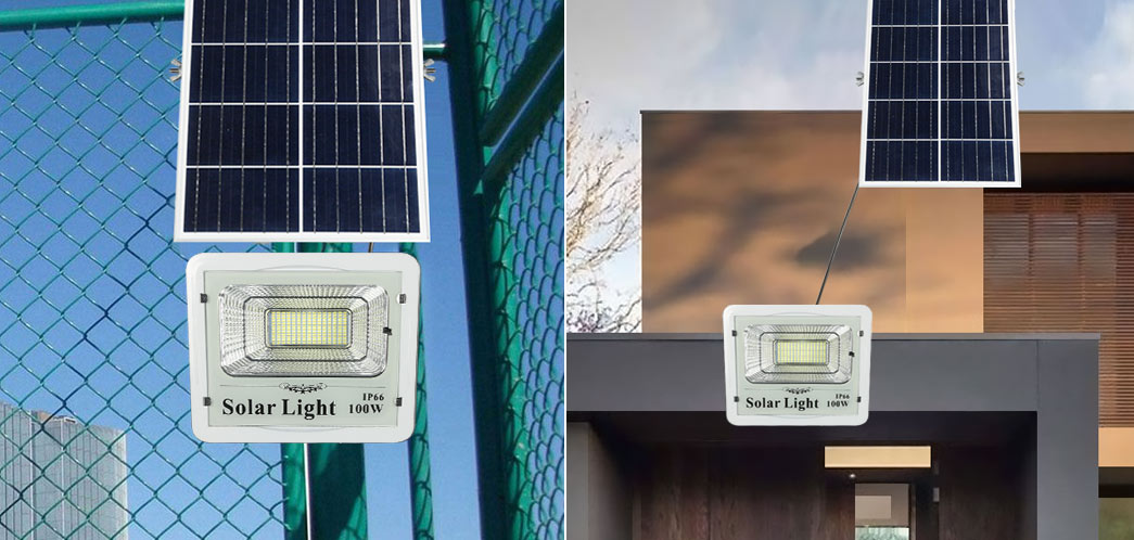 Application effect of solar lamp