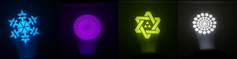 Gobo effect for 350W Moving Head Light Gobo effect for 350W Moving Head Light