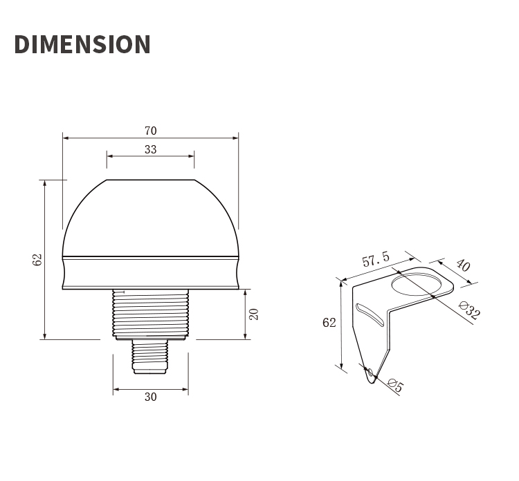 mini led signal light 