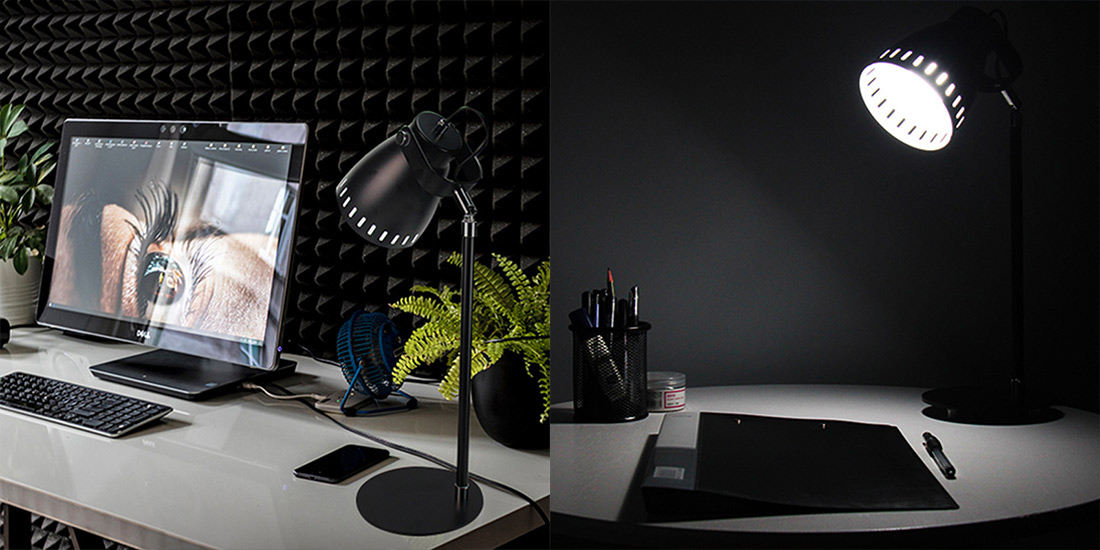 Simple LED table lamp