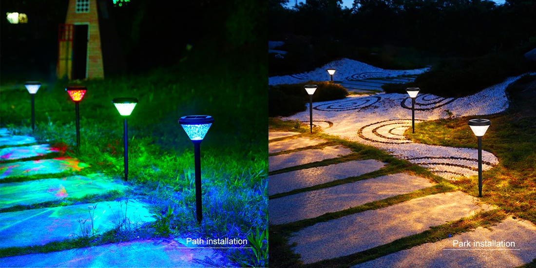 Solar landscape lights garden lights Solar landscape lights garden lights