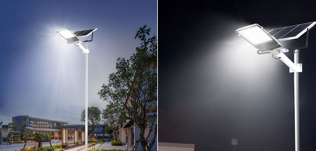 Application effect of solar lamp