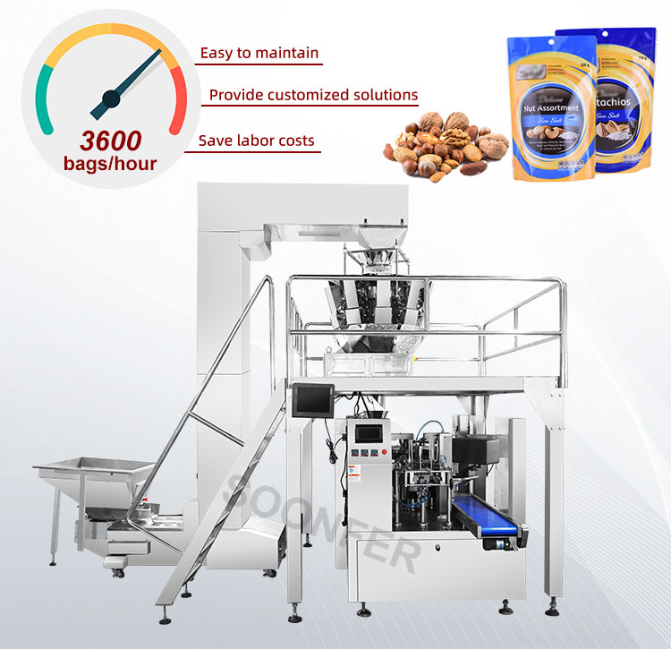 nuts bag packing machine