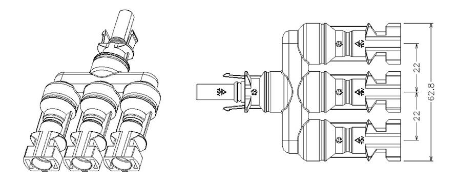 T3 Solar PV connector