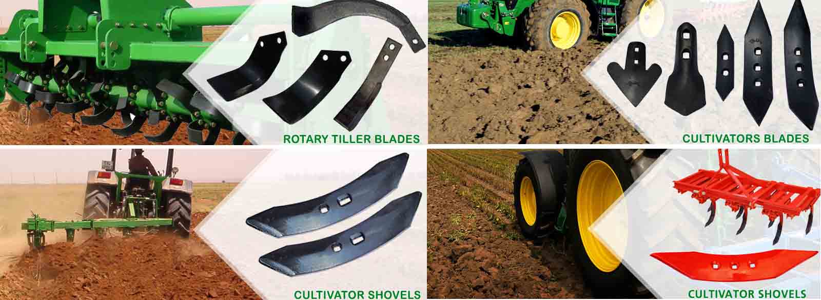 Cultivator Shovels Application