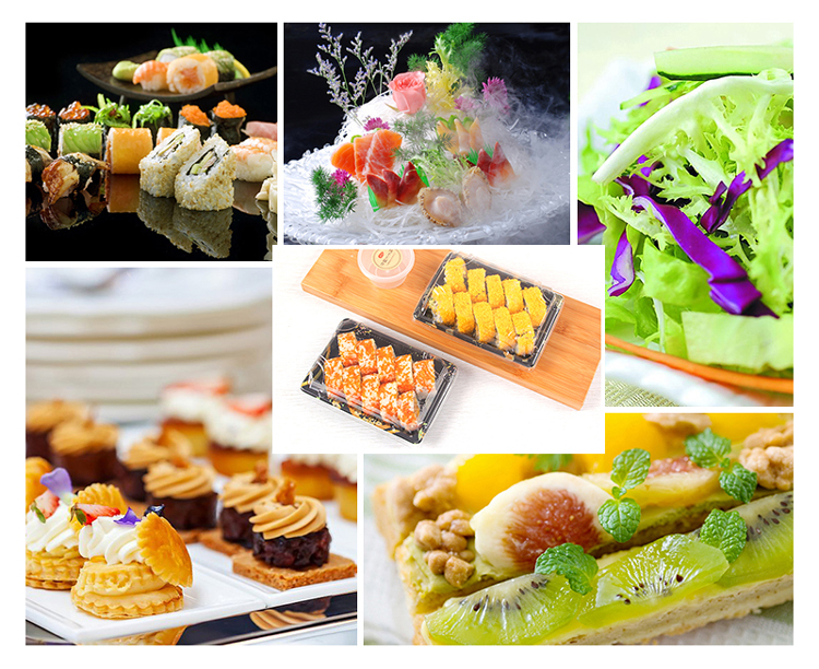 Disposable Shape Sushi Boat Food Serving Tray Disposable Shape Sushi Boat Food Serving Tray