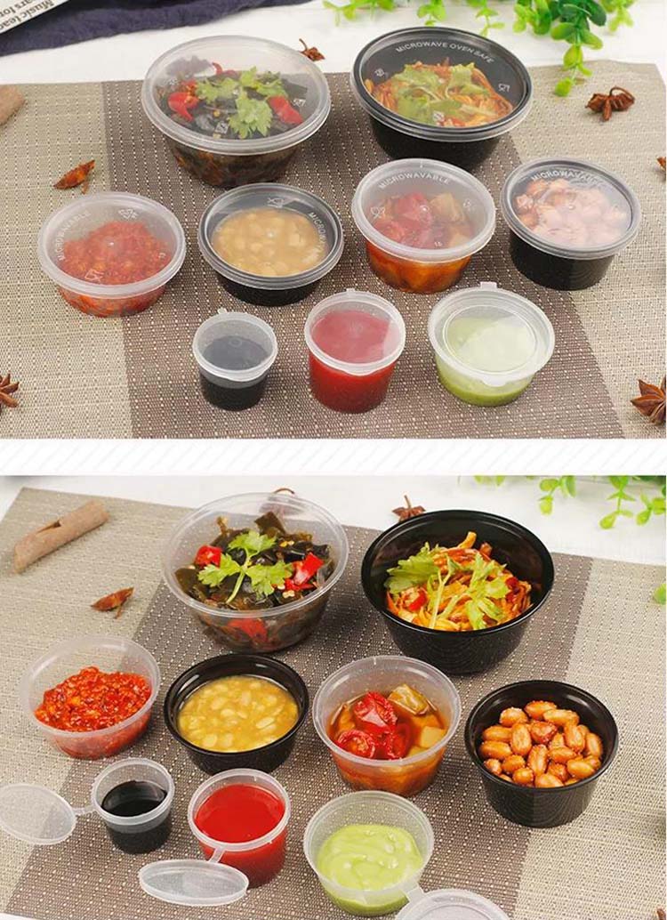 Disposable Plastic Mini Sauce Cup