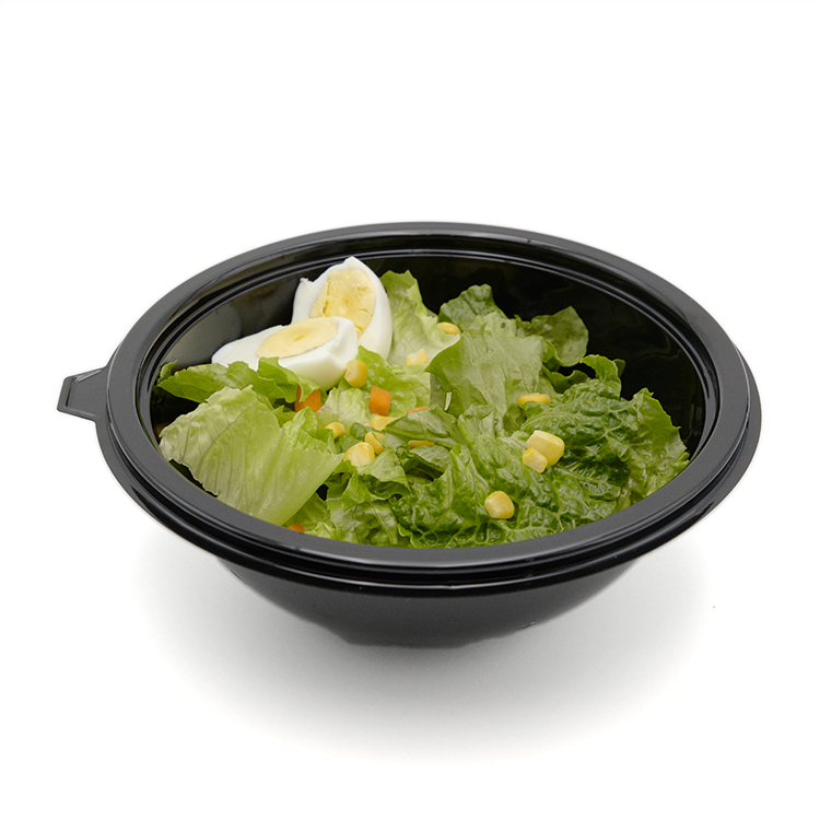 Round Clear PET Salad Bowl