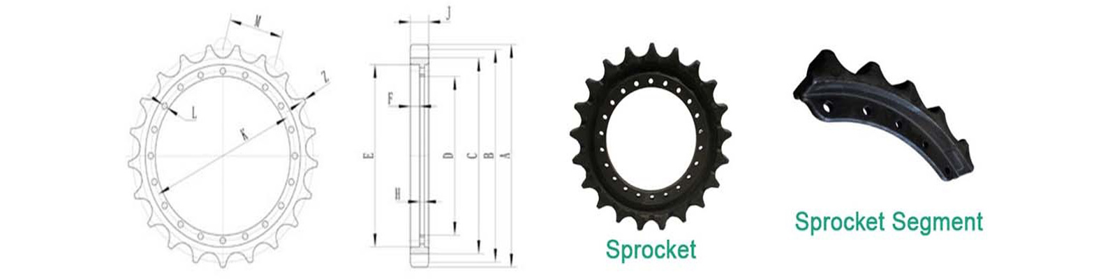 sprocket segment