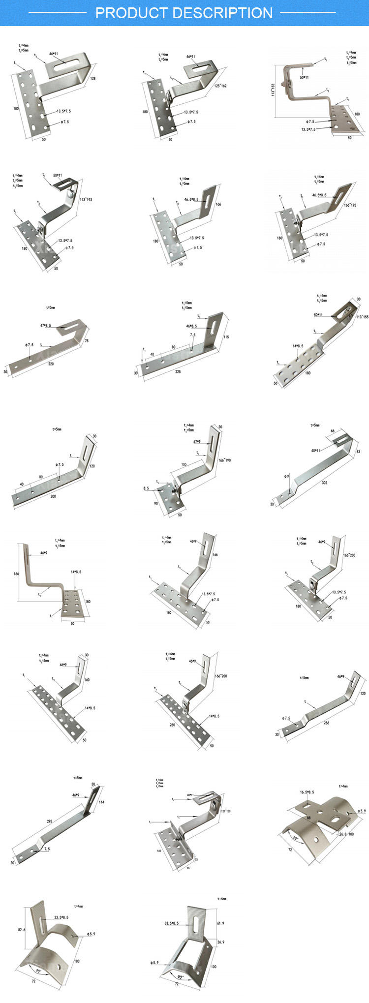 solar mounting tile roof hooks solar mounting tile roof hooks