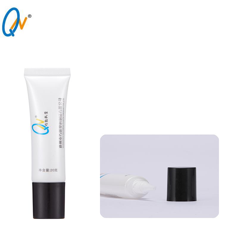 20g white sunscreen cosmetic tube