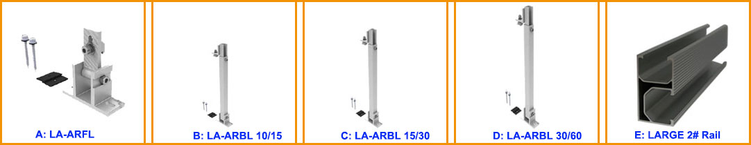 Solar array mounting system Solar array mounting system