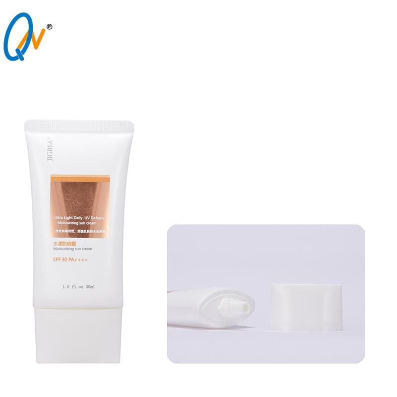 white BB cream cosmetic tube white BB cream cosmetic tube
