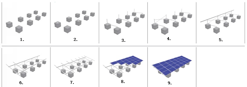 Concrete Tile Roof Solar Mounting System