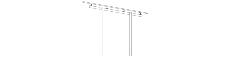 Galvanized Steel Solar Panel Structure Galvanized Steel Solar Panel Structure