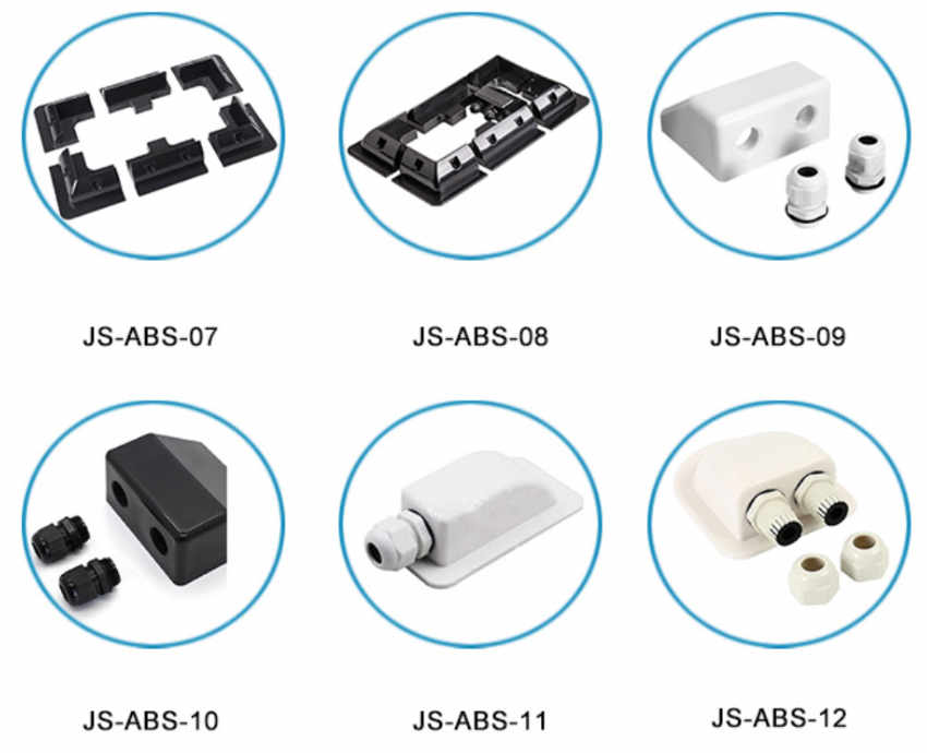 ABS Solar Double Cable Entry Gland ABS Solar Double Cable Entry Gland