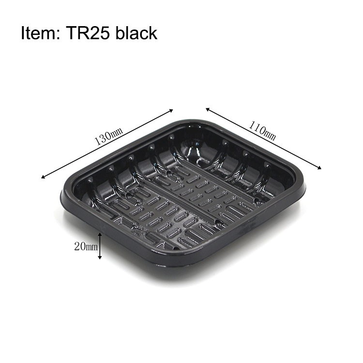 plastic fresh food tray