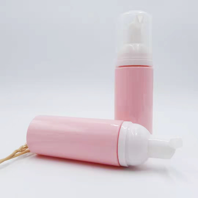 70ml pink frosted bottles 