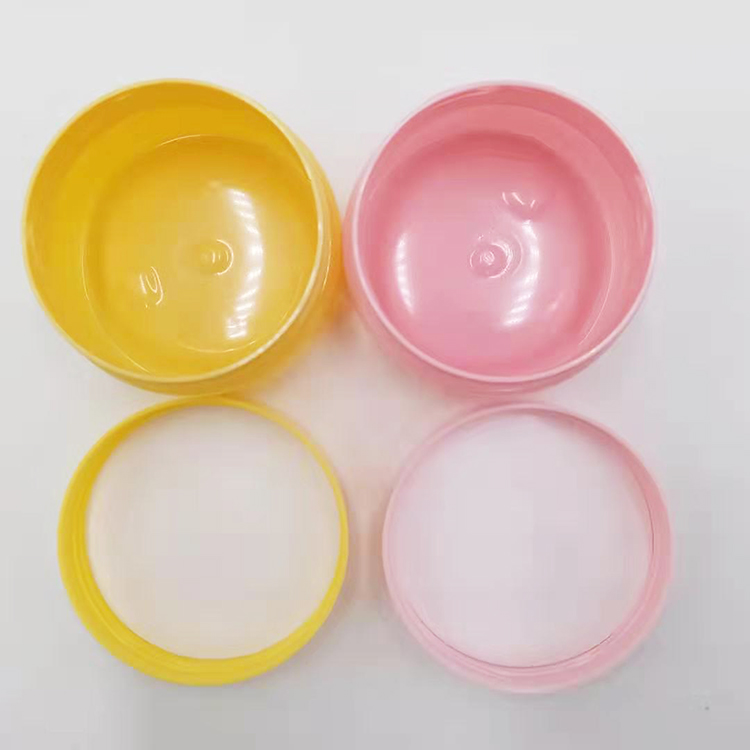 100g PET pink cream cosmetic jars 100g PET pink cream cosmetic jars