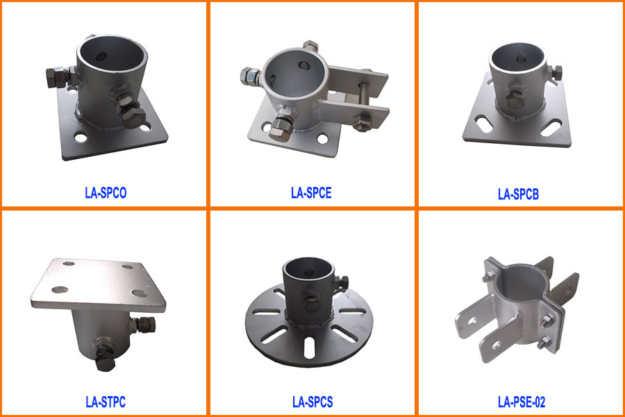 PV module ground steel bracket installation PV module ground steel bracket installation
